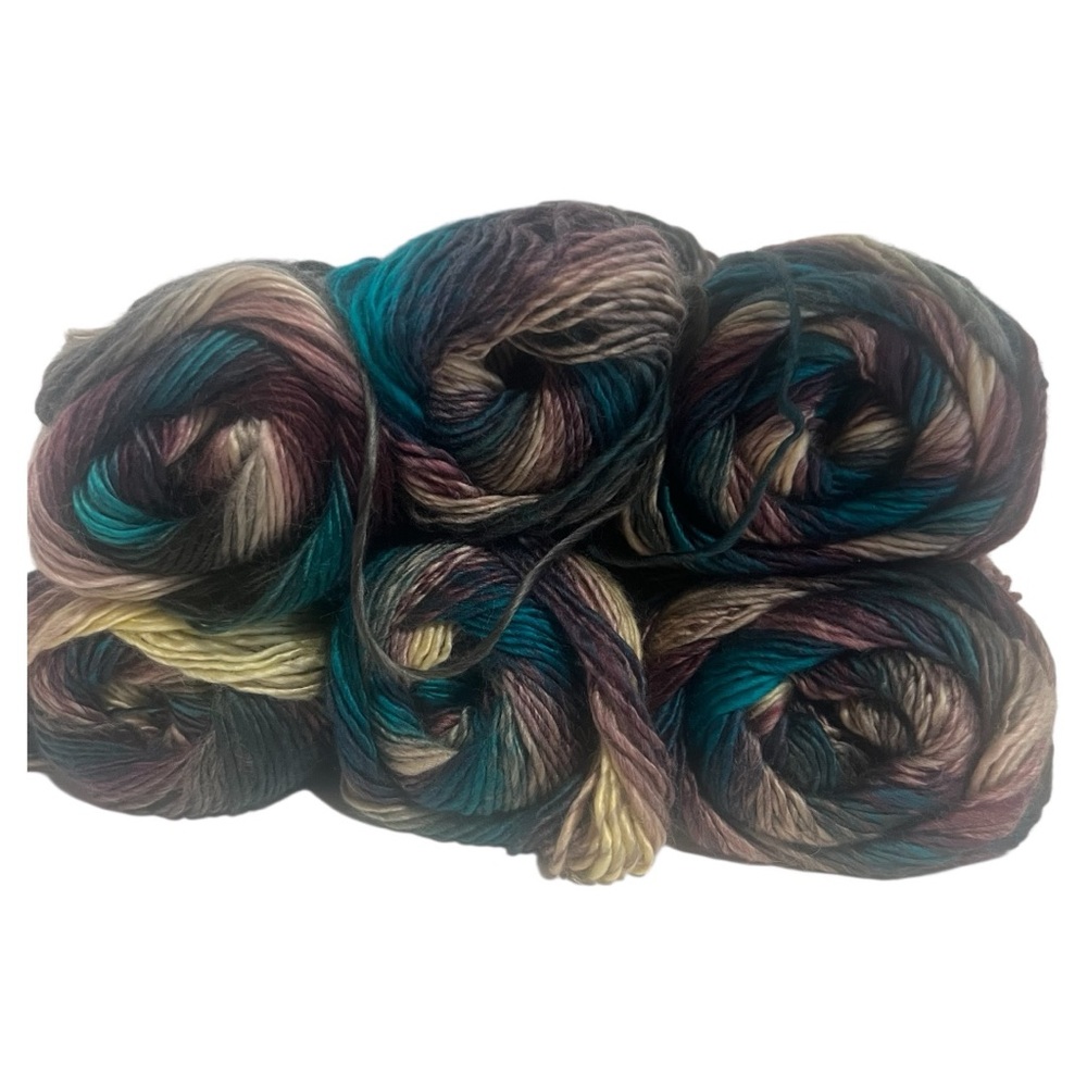 Yarn 6 Redheart Unforgettable Tealberry Yarn medium weight 270 yards each teal